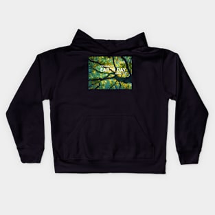 The celebrate earth day Kids Hoodie